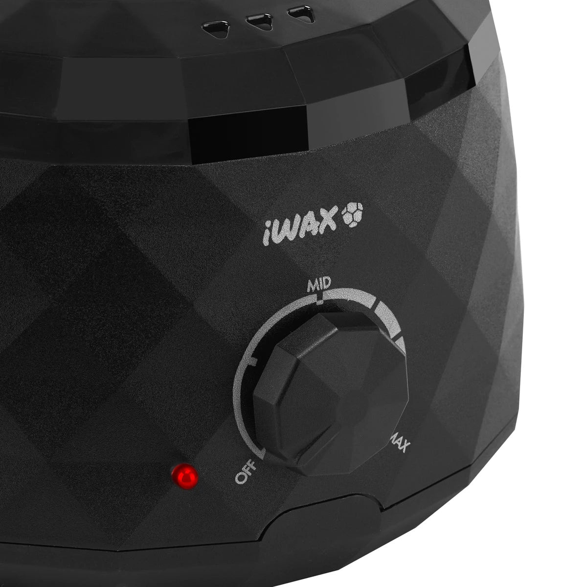 IWAX Diamant voksvarmer, sort