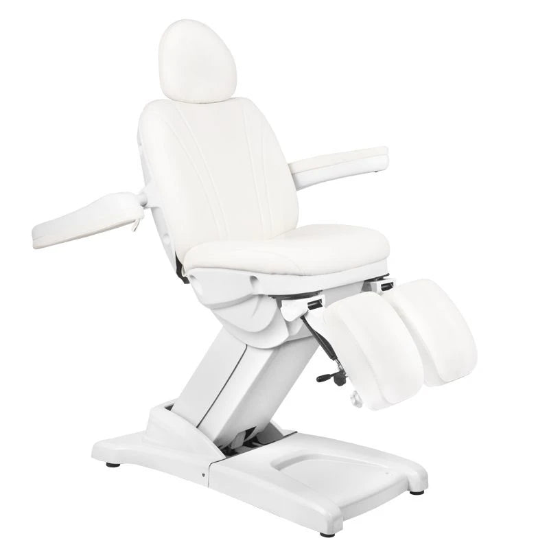 Poltrona pedicure 872S PEDI, 3 motori, bianca