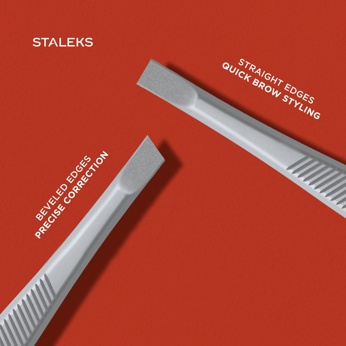 Staleks CLASSIC pinceta za obrve široka, beveled, rak-stil [TC-10/9]