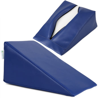Wedge Bolster 30x20x16 K012, mornarica