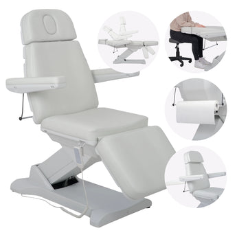 Косметологическое кресло электрическое Selia PRO 4 Touch Core k329, серое