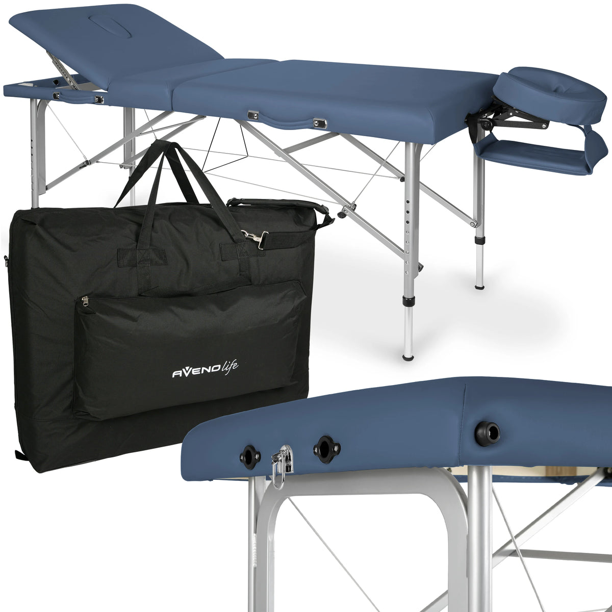 Massage table Vesta Soft Touch K651 Seamist