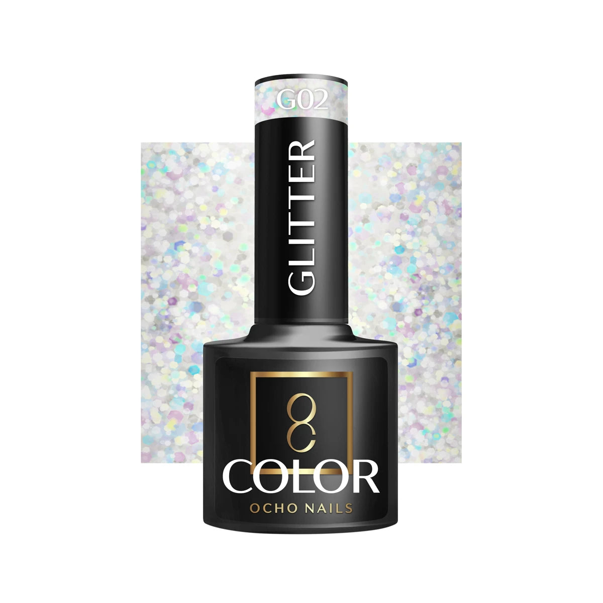 Gel polish OCHO Glitter G02 -5 g