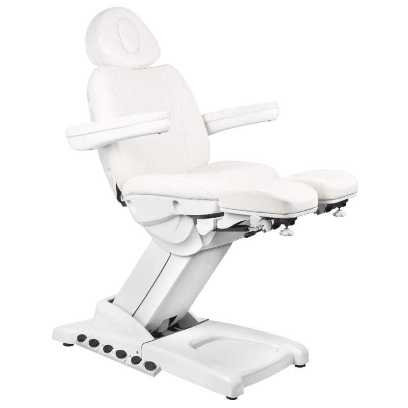 Fauteuil de pédicure AZZURRO PEDI PRO EXCLUSIVE, 3 moteurs, blanc