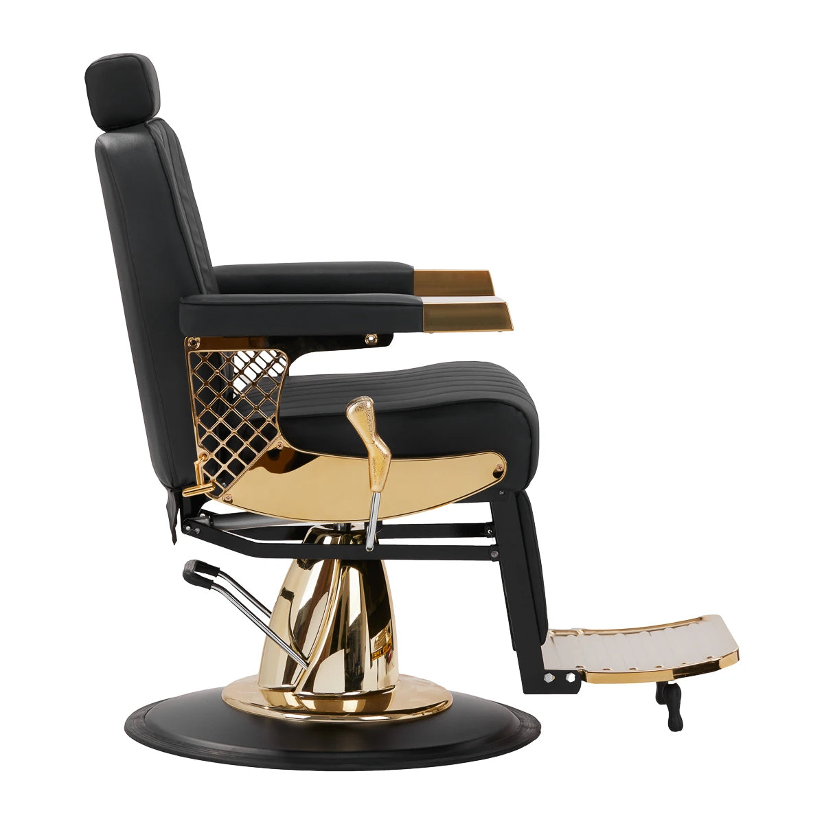 Hairdressing chair Gabbiano Marcus golden-black