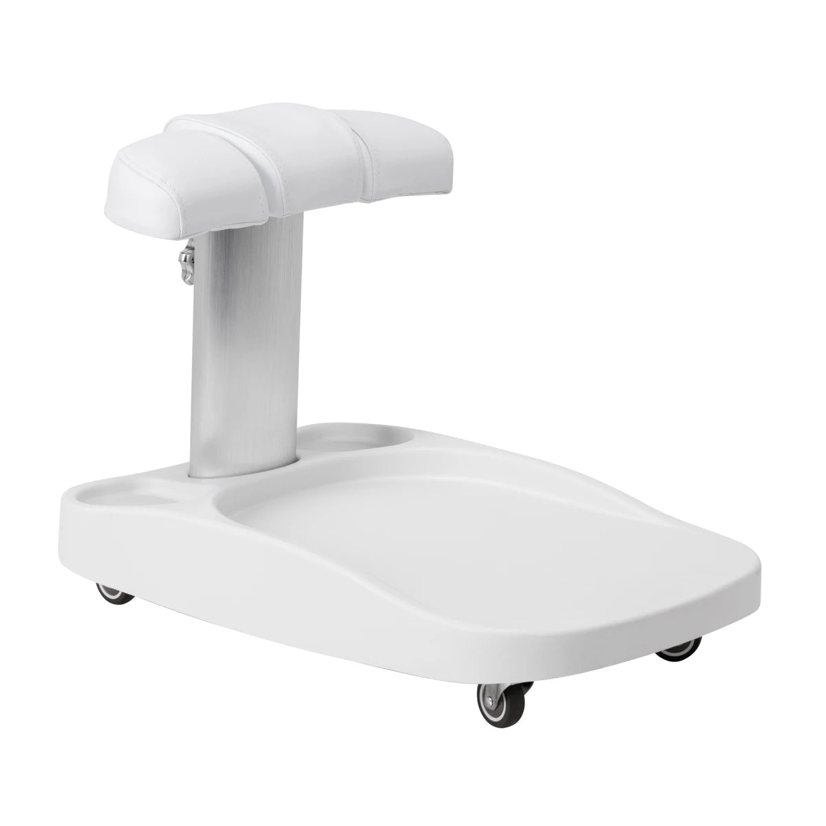 Azzurro chariot de pédicure avec plateau, blanc