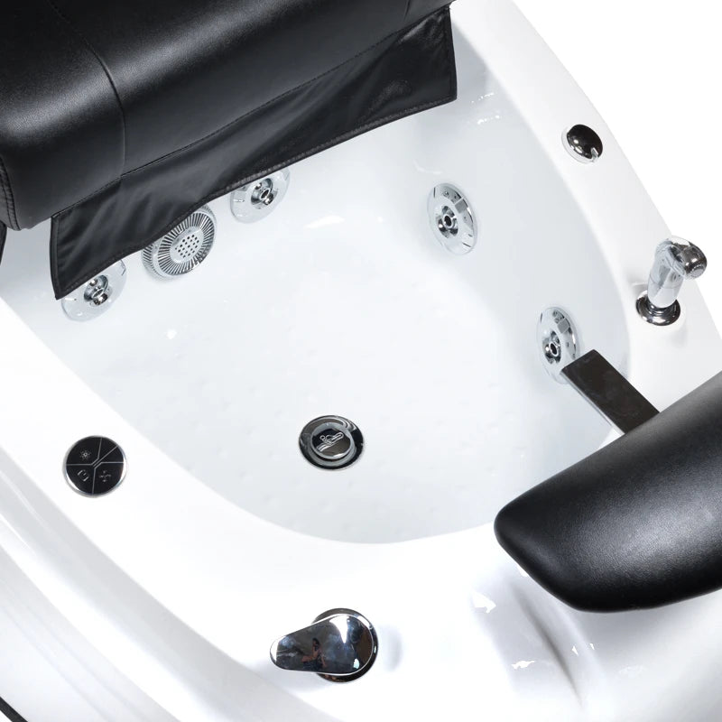Elektrisk pedikurstol med massage BR-2307, svart