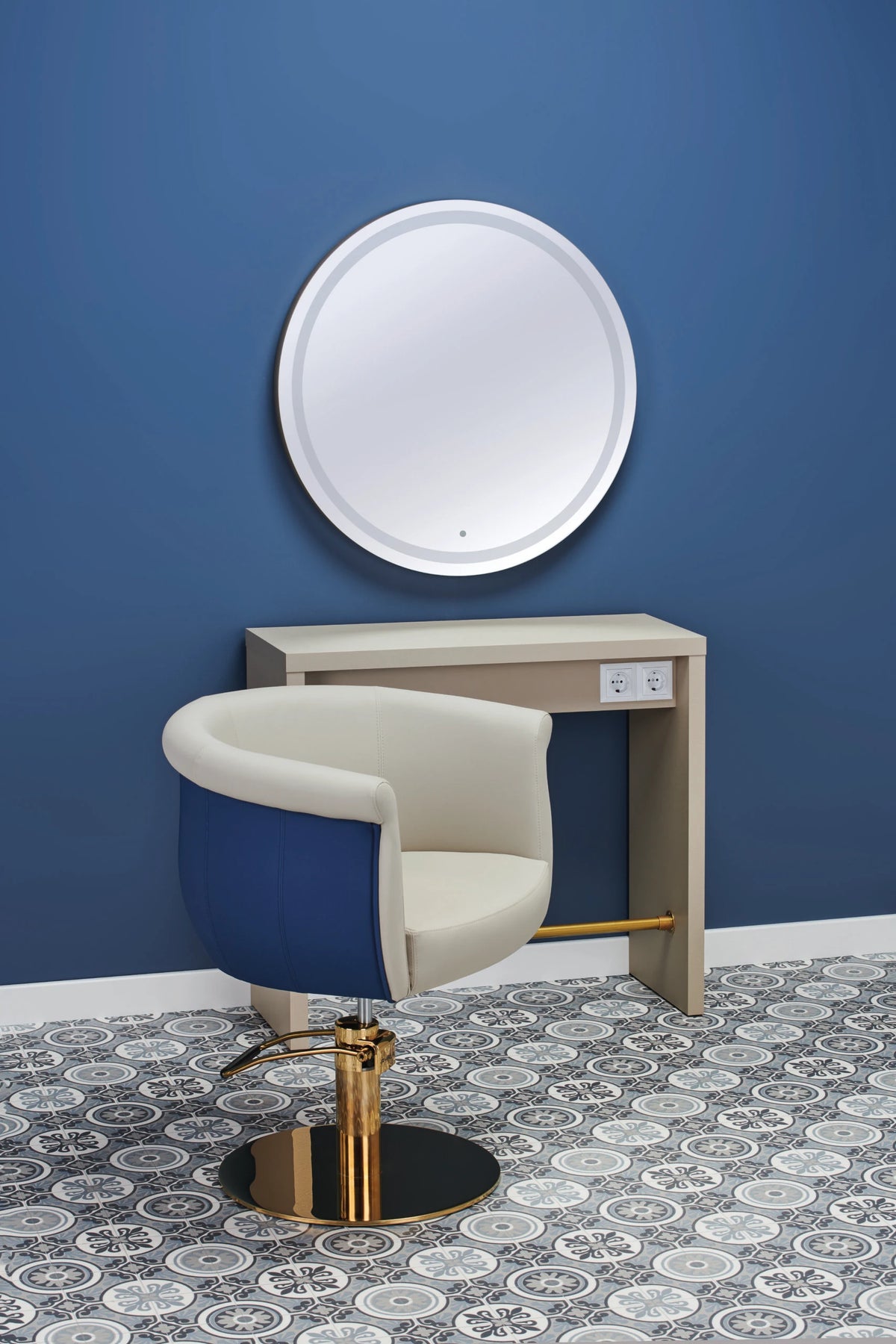 Hairdressing chair TULIP