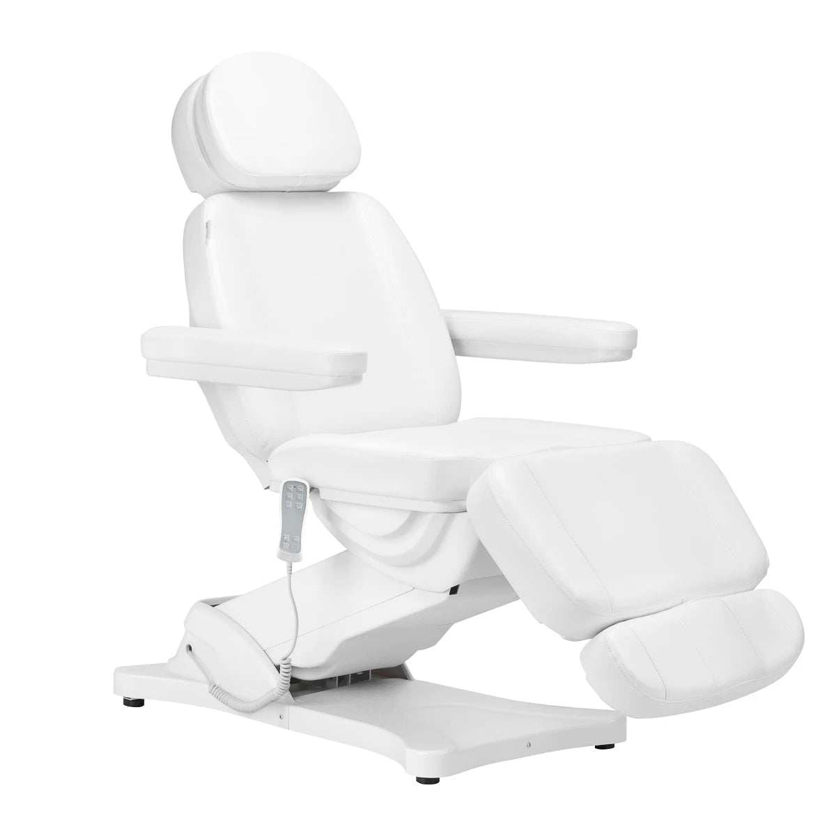 SILLON CLASSIC Elektriline Kosmeetiku kliendivoodi, 3 mootoriga, soojendusega, valge