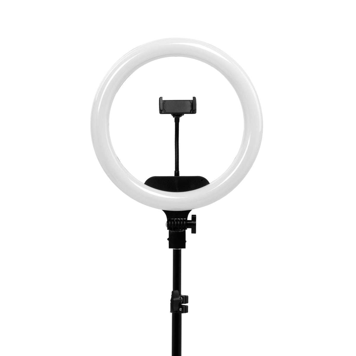 LED Ringlight 13" 36W met standaard, zwart