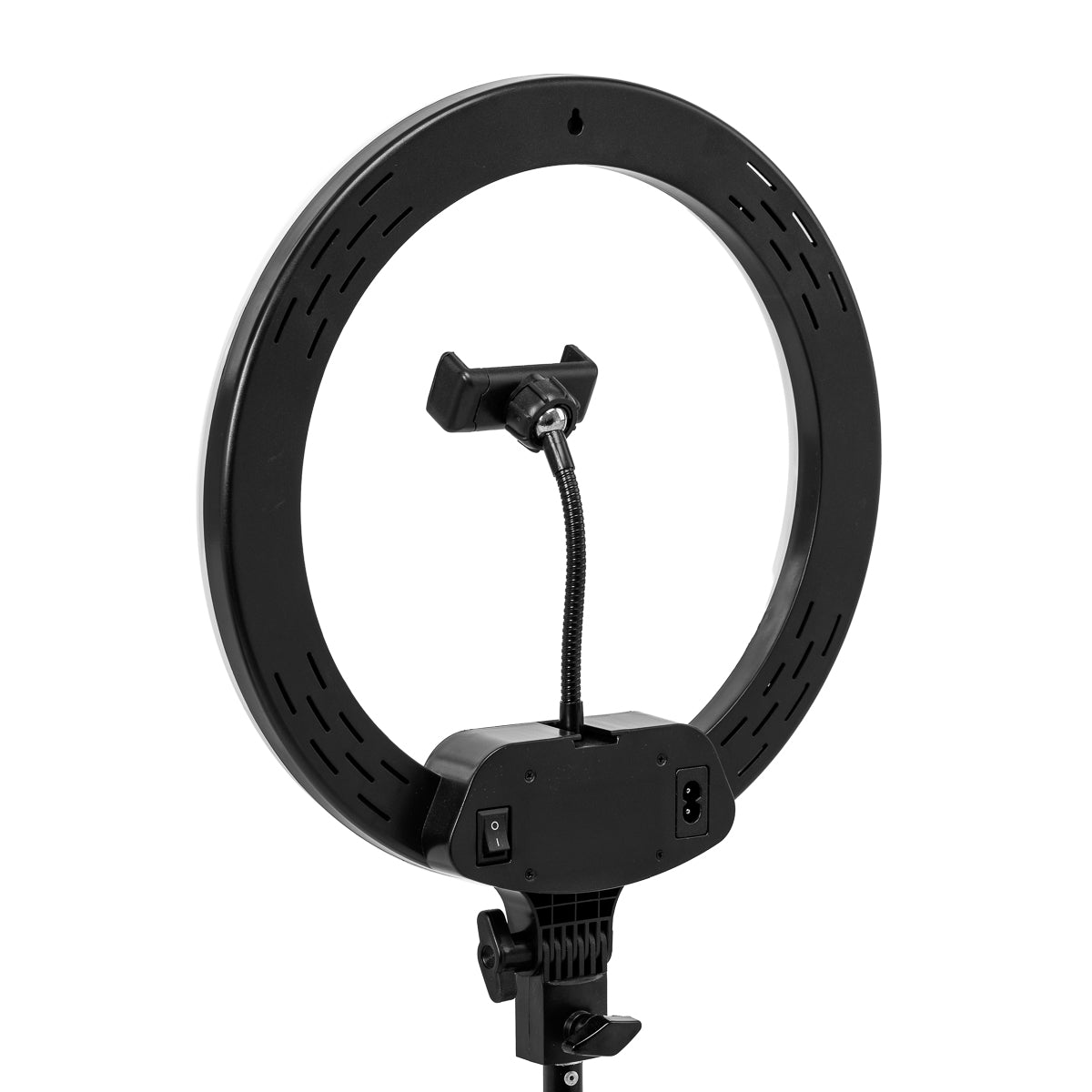 LED Ringlight 13" 36W met standaard, zwart