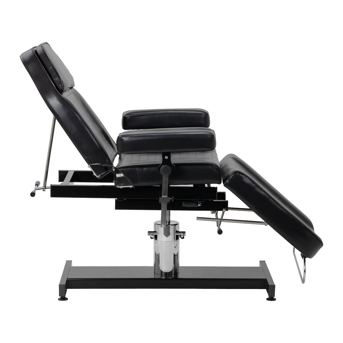 Tattoo chair Pro Ink 210DH with a cradle black