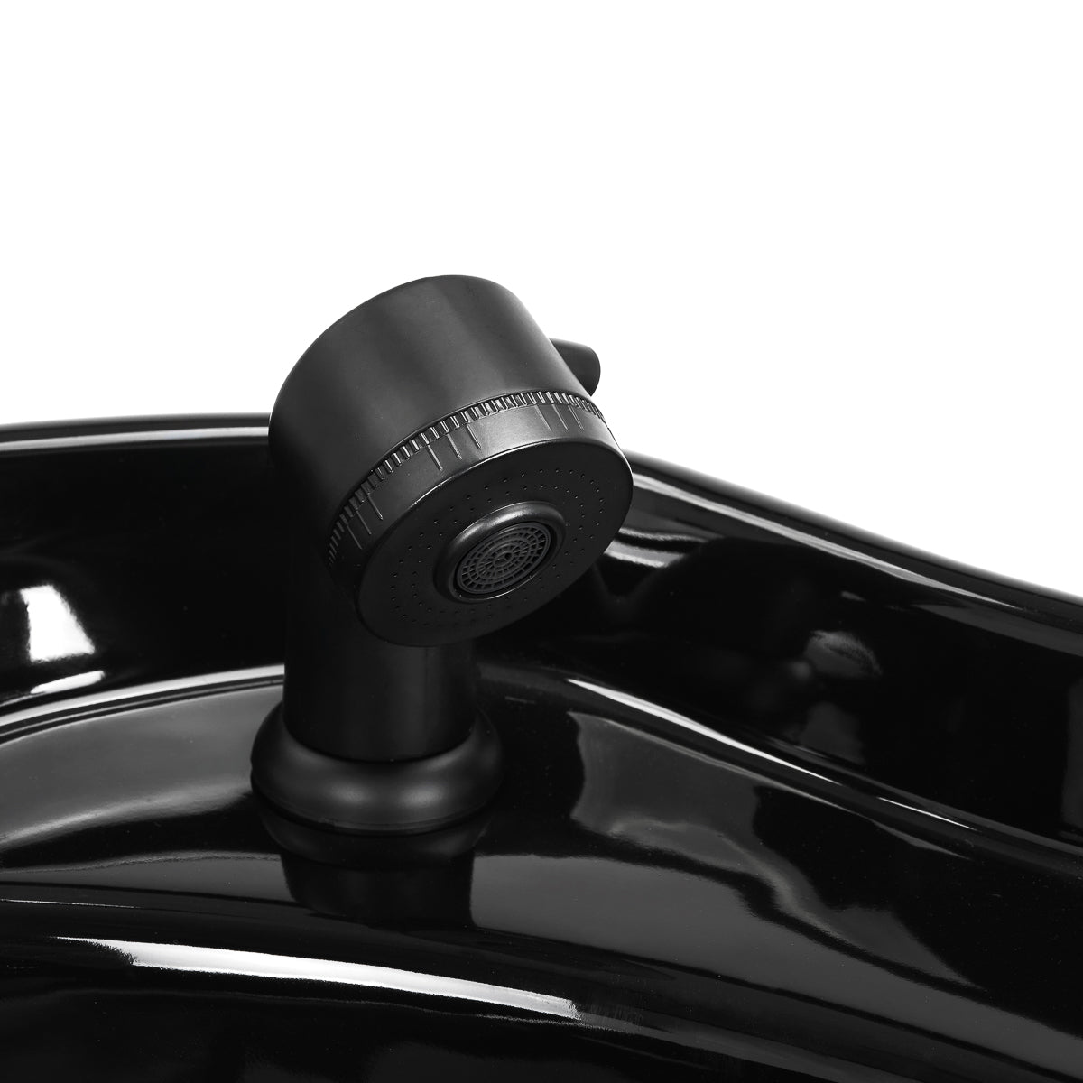 Hairdressing wash unit Gabbiano Lucca black