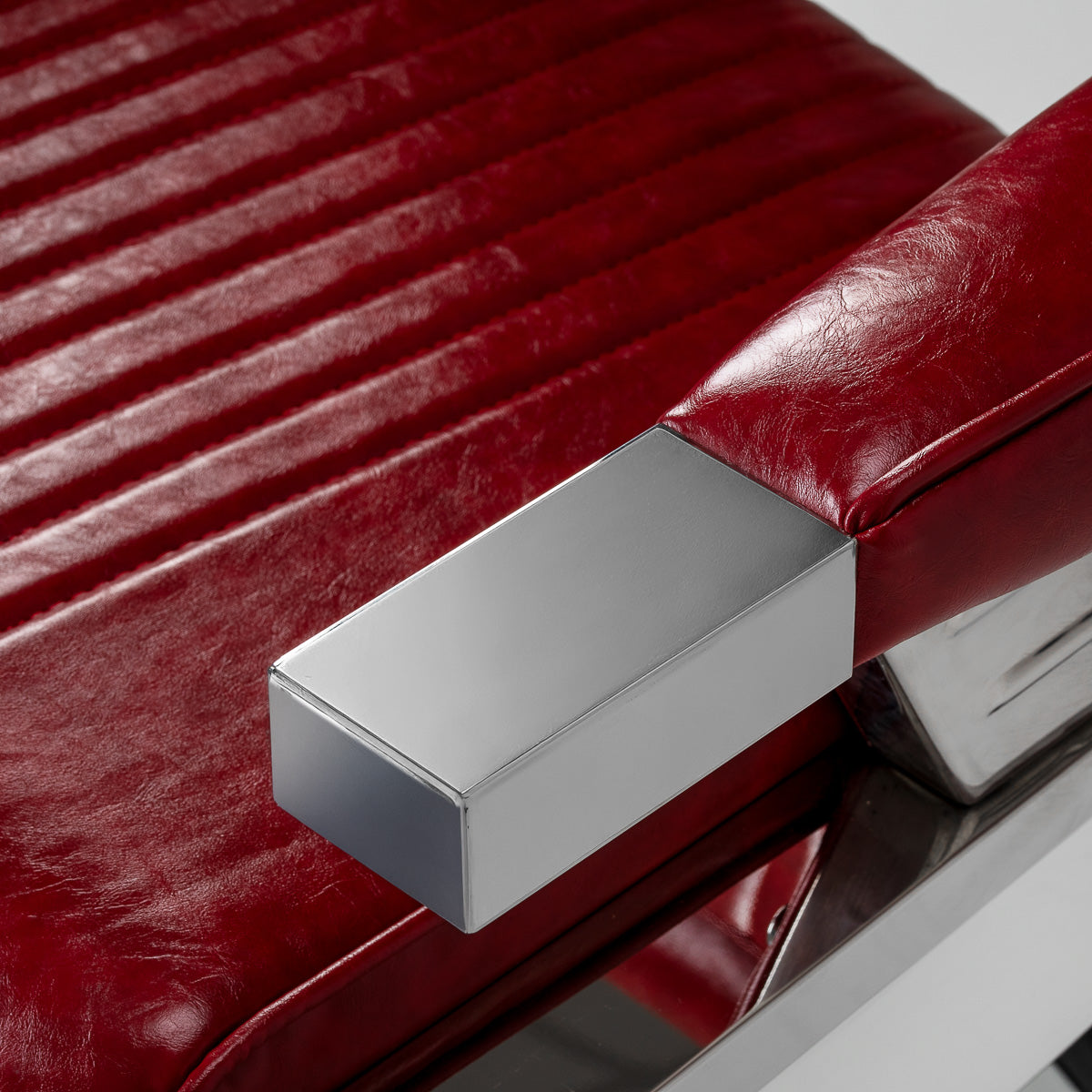 Barber chair Gabbiano Royal X red