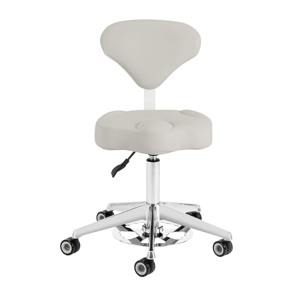 Azzurro radna stolica kozmetičara 156-F, siva