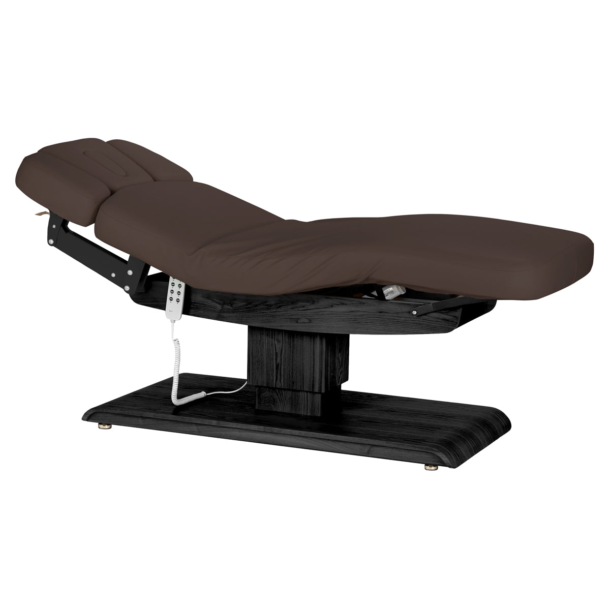 SPA lounger Sillon Relax dark brown with black base