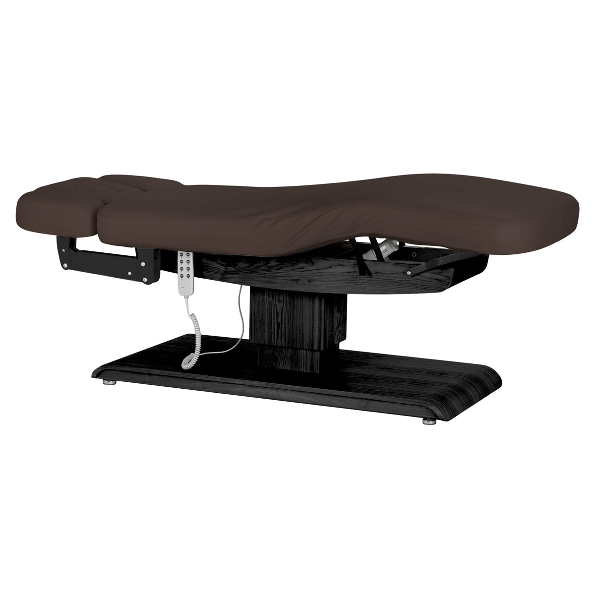 SPA lounger Sillon Relax dark brown with black base