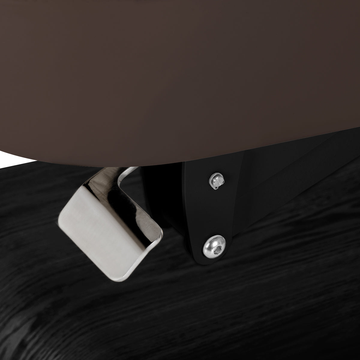 SPA lounger Sillon Relax dark brown with black base