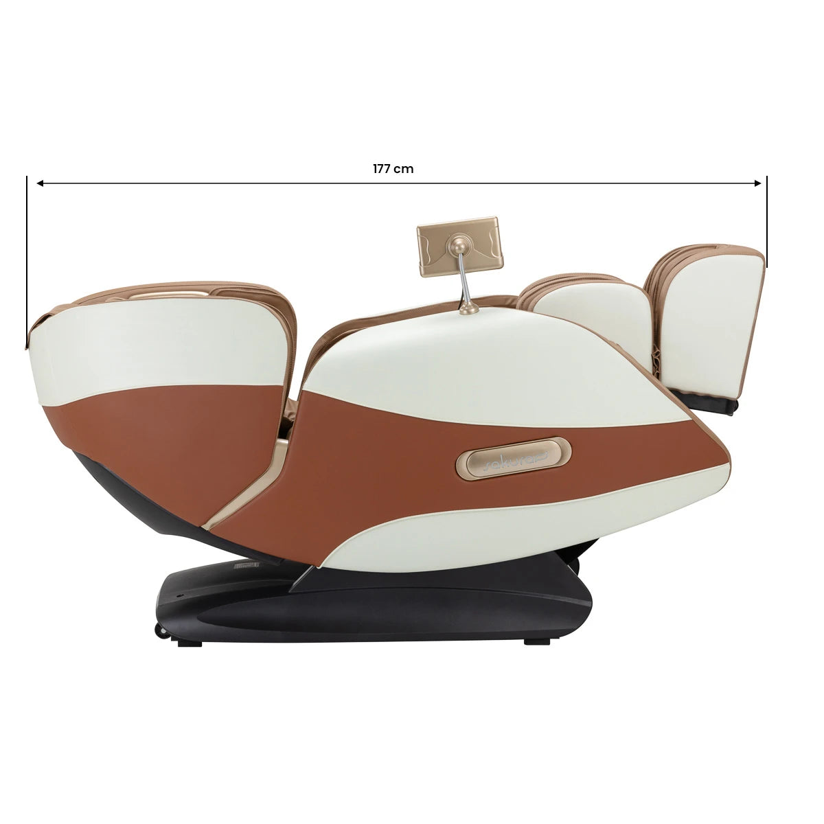 Sakura Luxury 808 massage chair white and beige