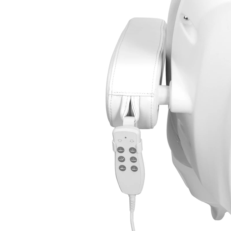 Косметологическое кресло-кушетка 970b, 3 мотора, белое