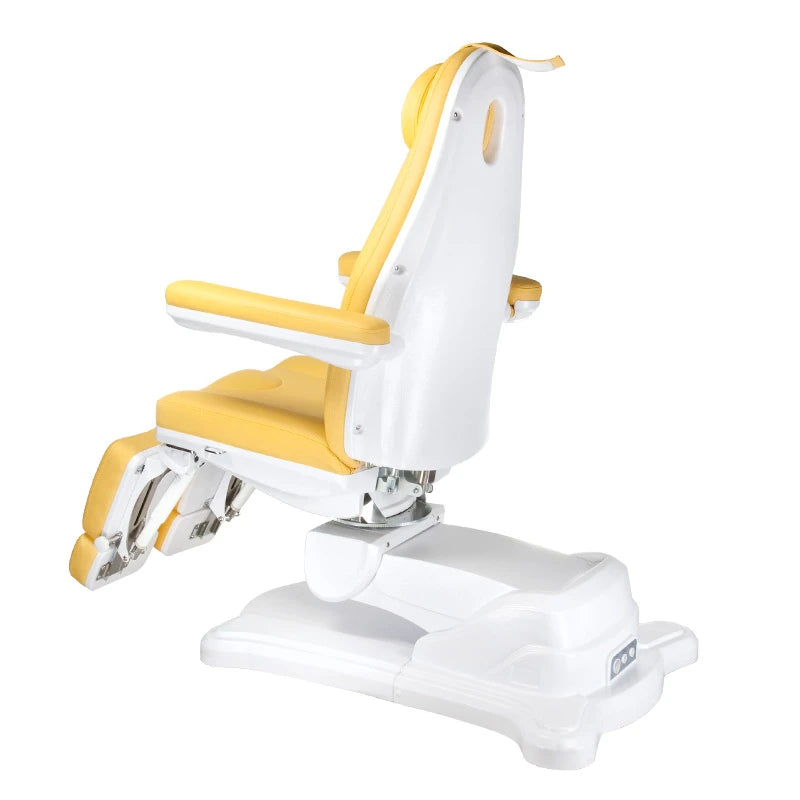 Beauty bed-couche 6672A, 5 motors, yellow