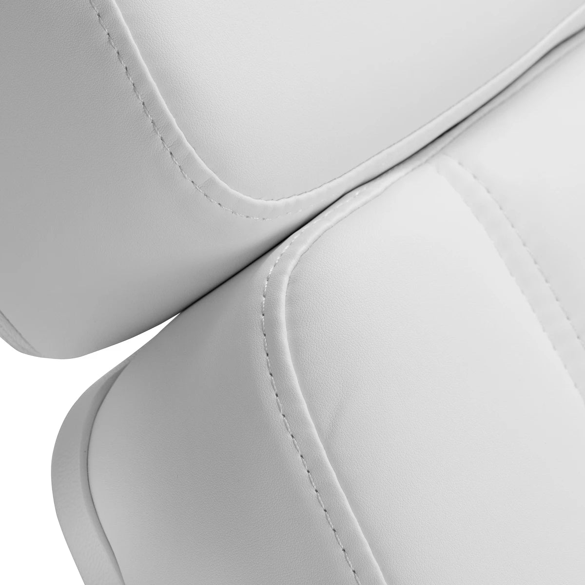 Azzurro Lux 4m Chaise cosmétique blanche avec berceau