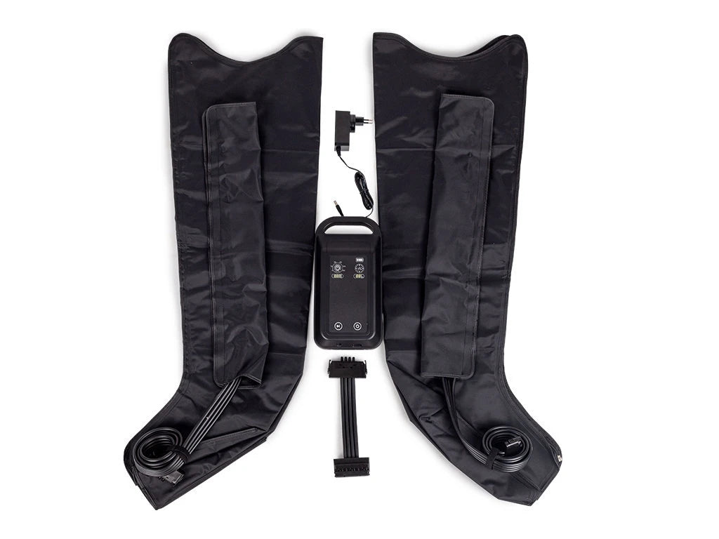 Simple-4 device for lymphatic drainage and pressotherapy, 4-chamber