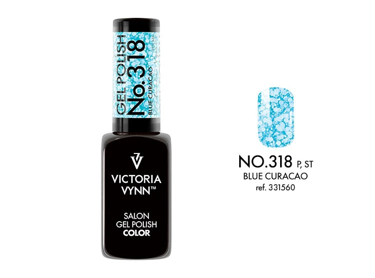 Victoria Vynn Gēla nagu laka 318 Blue Curacao GP, 8 ml