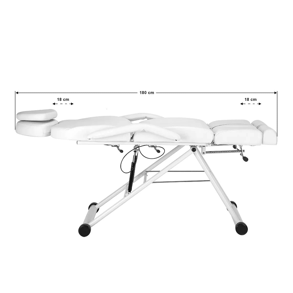 Fauteuil de pédicure AZZURRO 563S PEDI, blanc