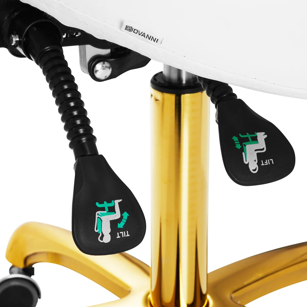 Master Chair Giovanni 1004 Gold-White