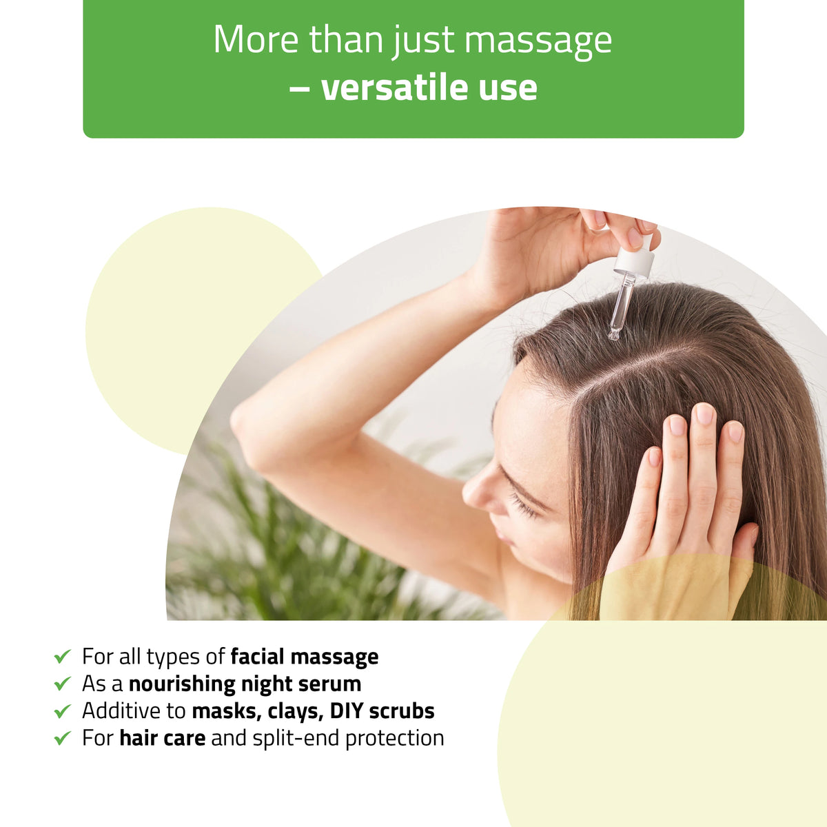 Massage Oil, Nature Rich Avocado, HABYS 500 ml