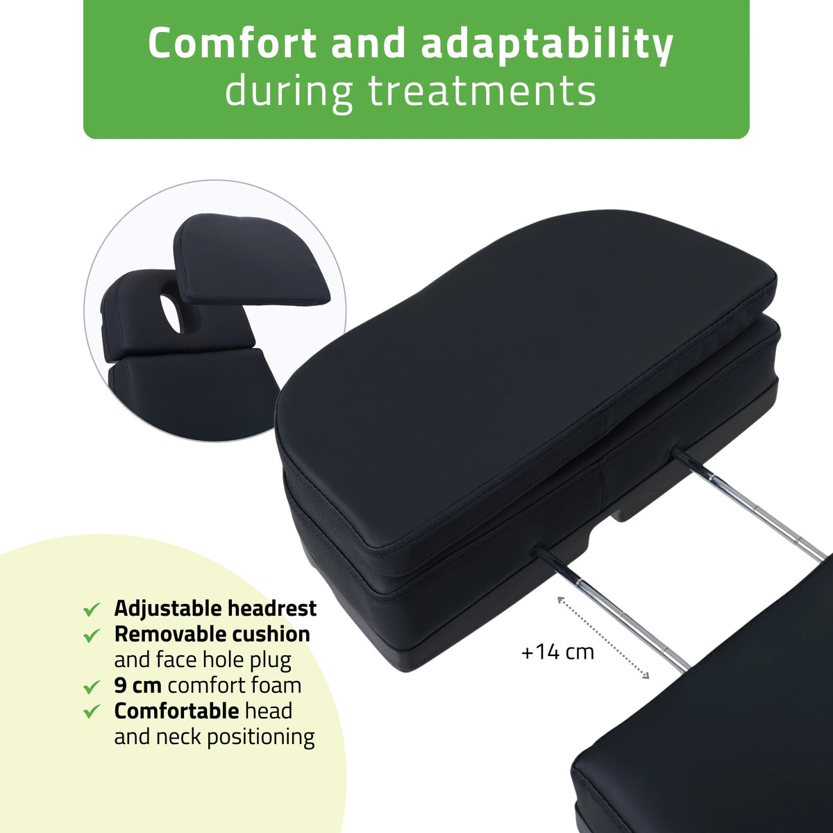 Косметологическое кресло электрическое Selia PRO 4 Touch Core k315, черное