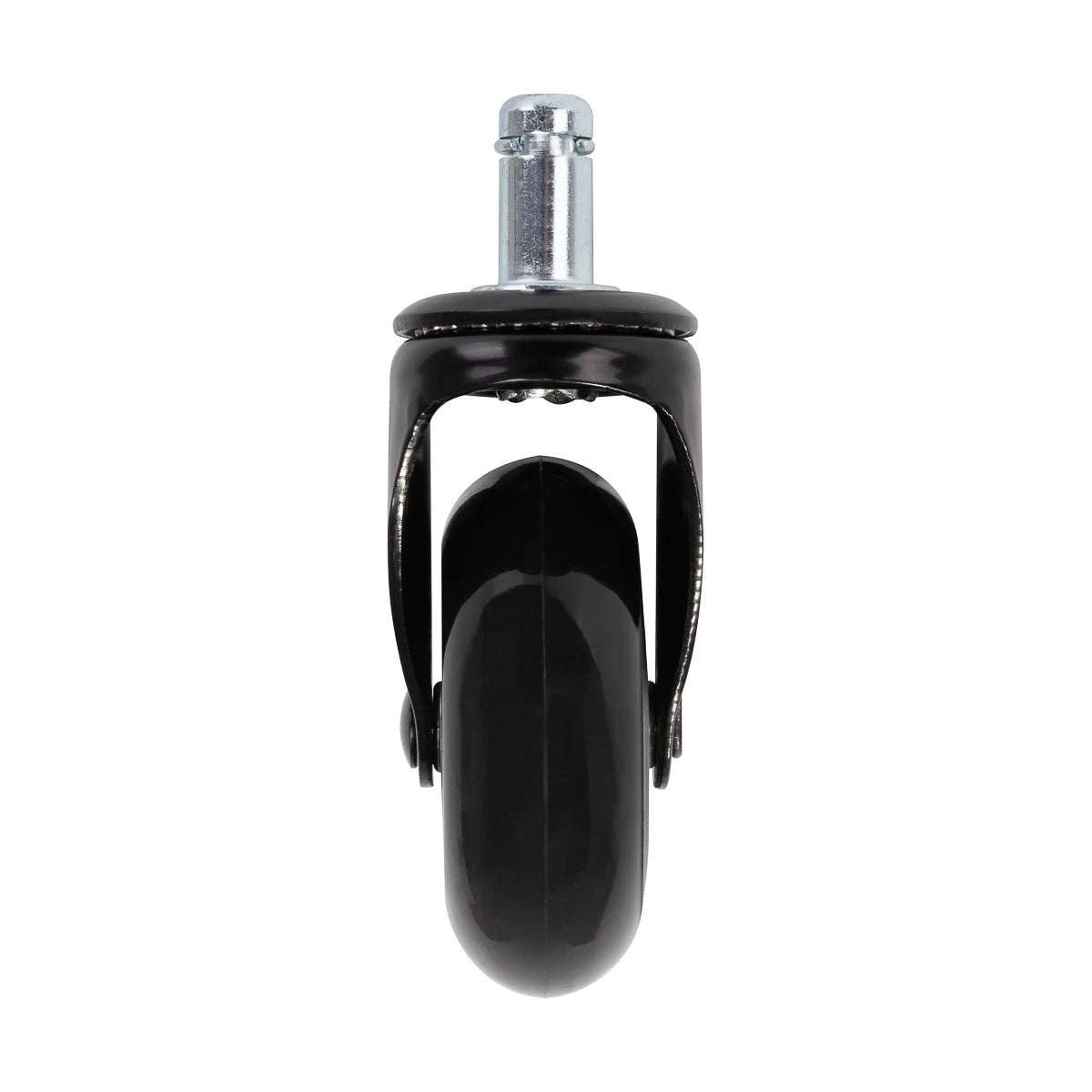 Roll Speed stool wheel black press-on set of 5 pieces