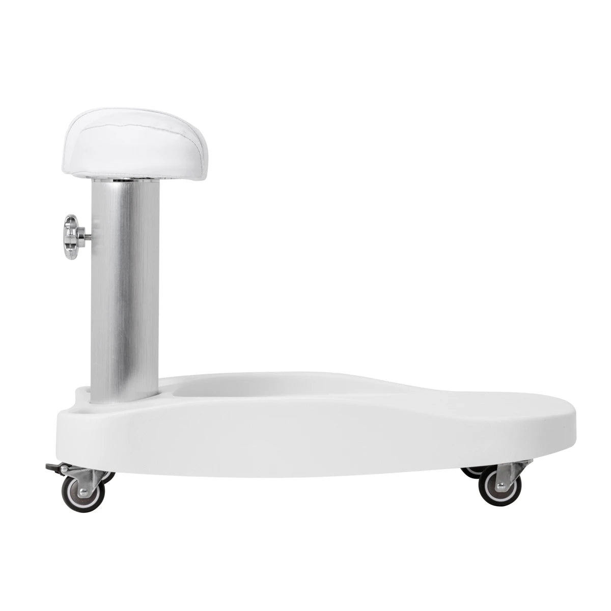Azzurro chariot de pédicure avec plateau, blanc