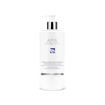Apis micellar cleansing water for face and eye make-up removal, 500 ml