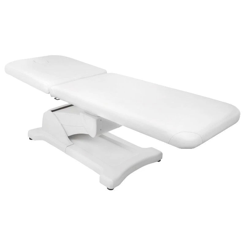 Lit électrique pour massage azzurro 808 2 pot. Blanc