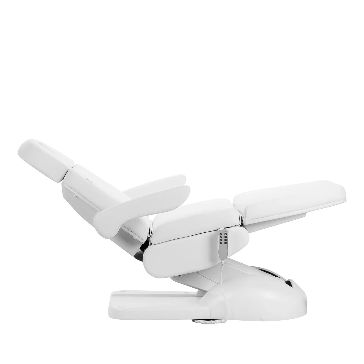 Azzurro Lux 4m Chaise cosmétique blanche avec berceau