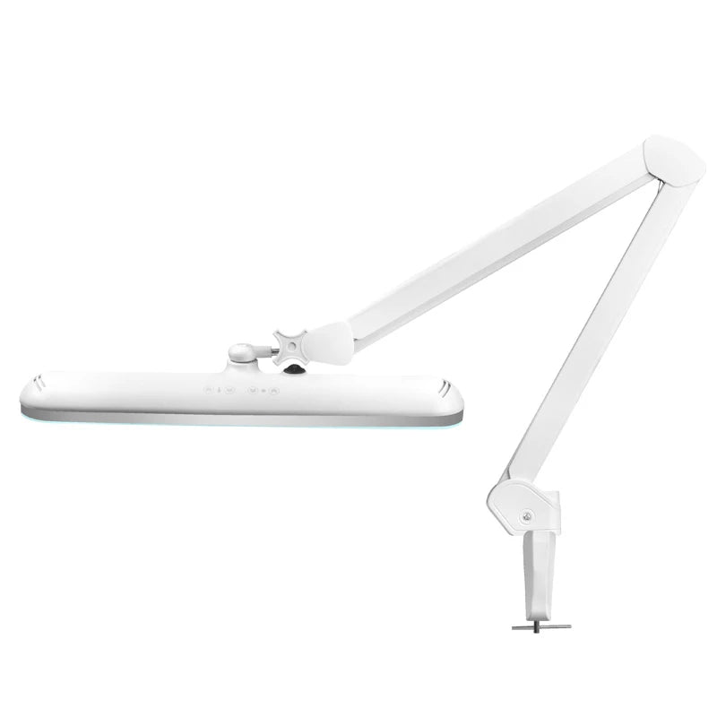 Elegante LED lampa 801-TL, piestiprināma, ar mainīgu intensitāti un temperatūras regulēšanu, balta