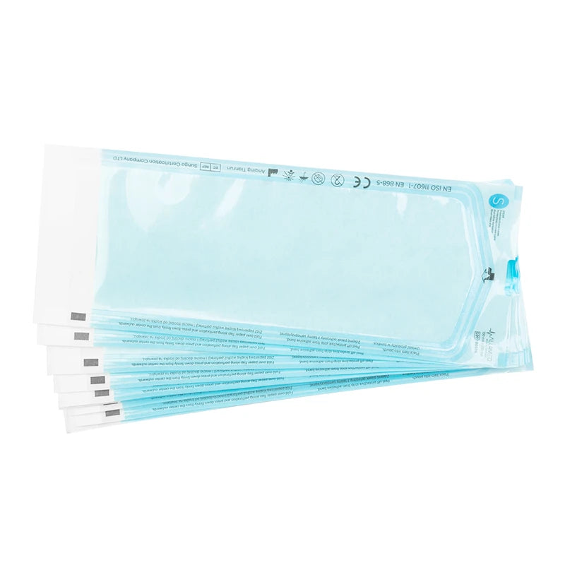 Sacs autoclavables All4med 100 mm x 230 mm 200 pièces