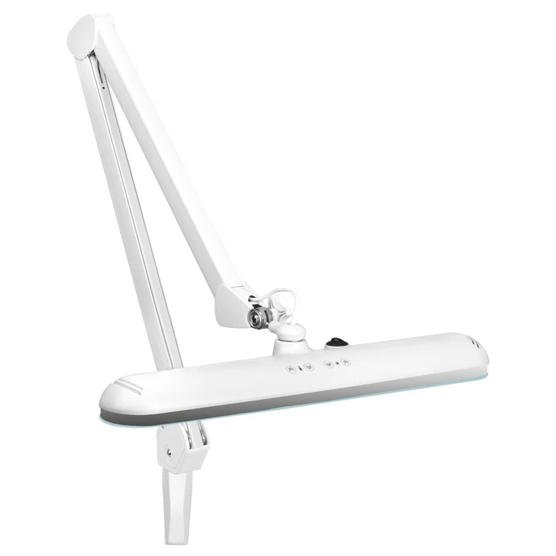 Elegante LED lampa 801-TL, piestiprināma, ar mainīgu intensitāti un temperatūras regulēšanu, balta