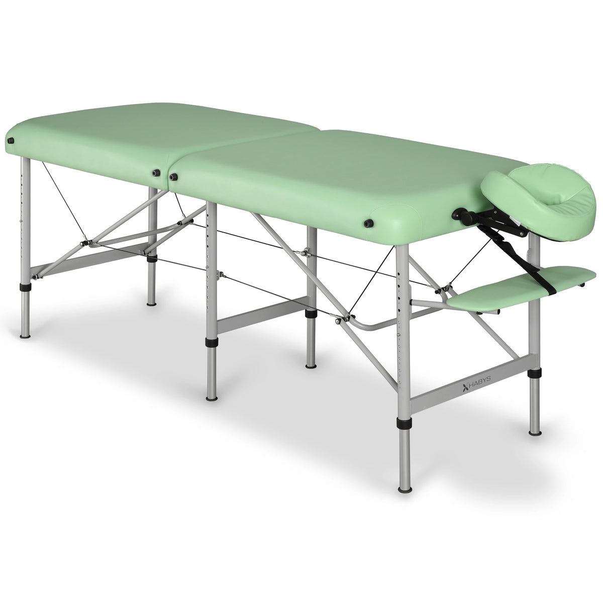 Massage Table Medmal Alu 70 Vinyl Flex K022 Green