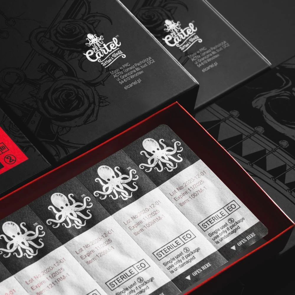 EL CARTEL Cartucce per tatuaggi Soft Edge Magnum 0,35 mm 11 (10 pz.)