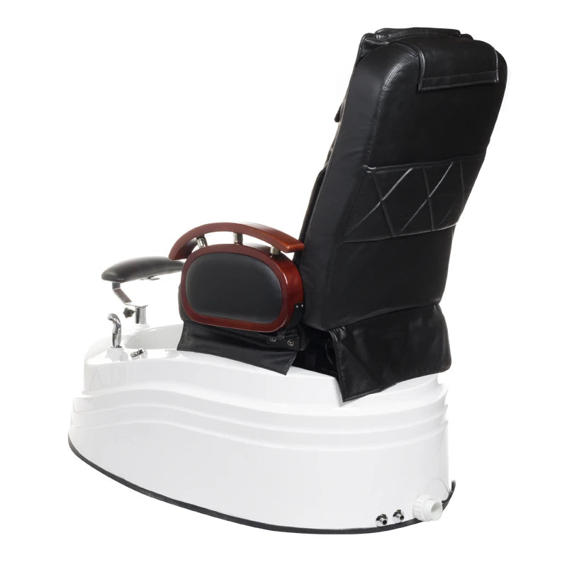 Elektrisk pedikurstol med massage BR-2307, svart