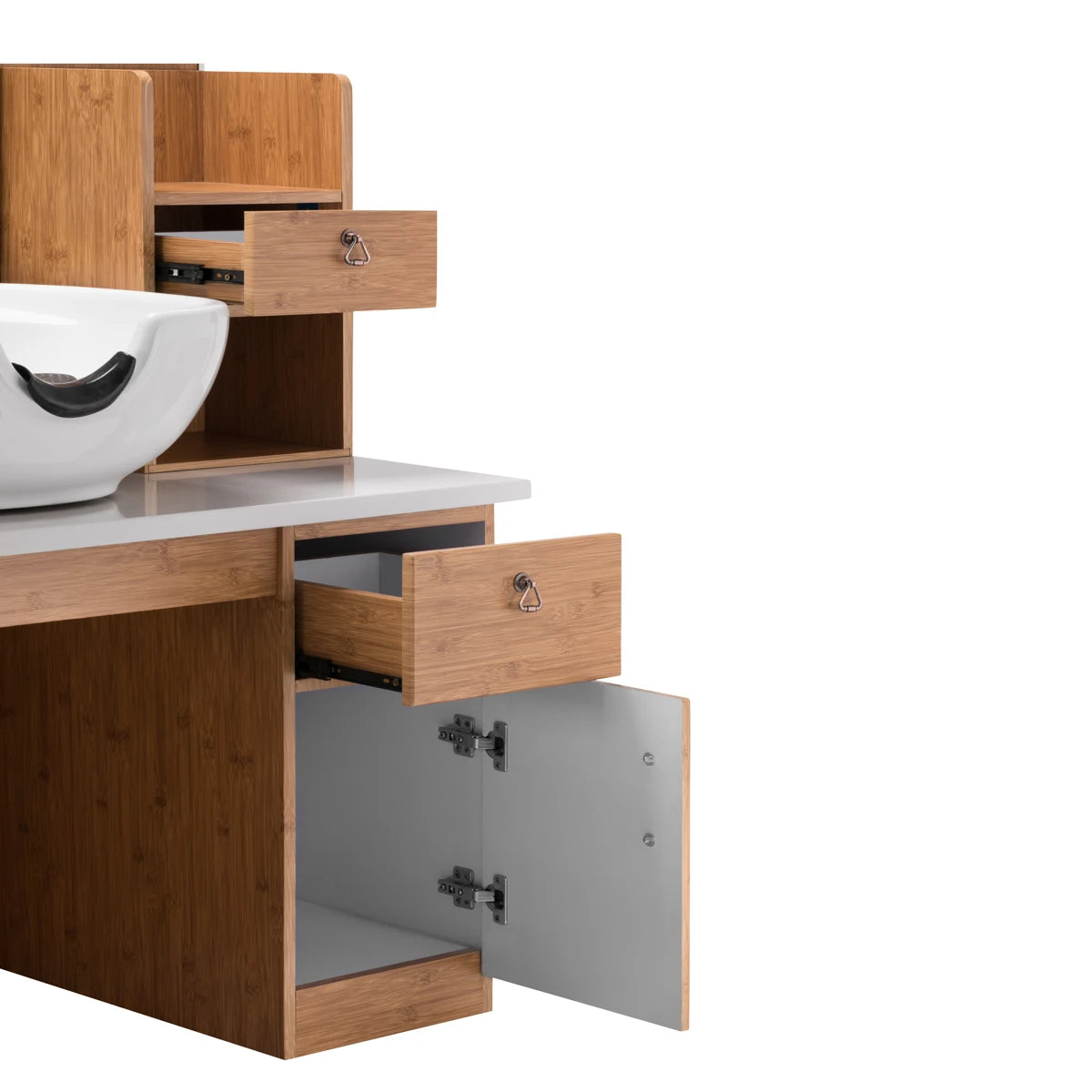 Hairdressing console, Gabbiano B072, with washbasin