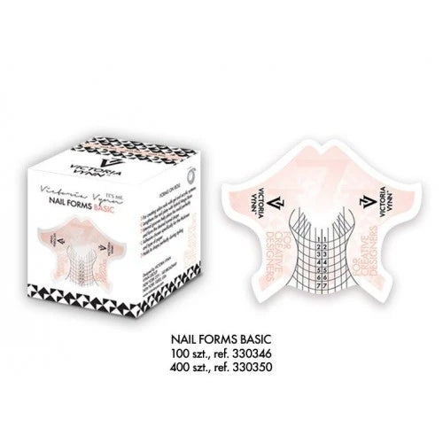 Návleky na nehty Extension Nail Form 400 ks