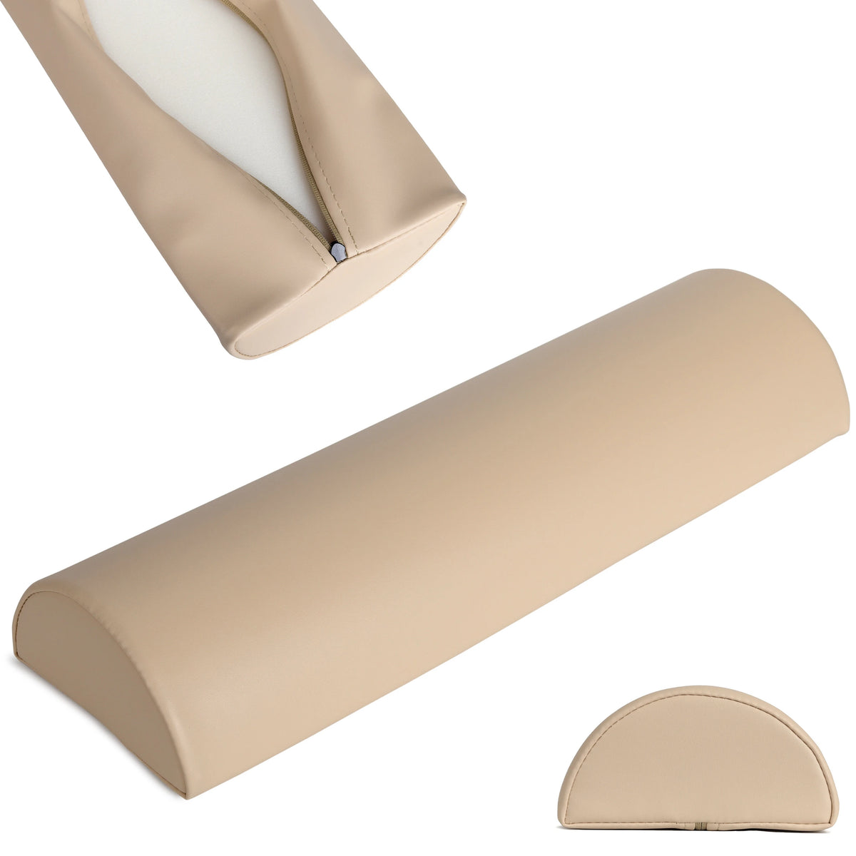 Semi Round Bolster 60x19x9 K033 Beige