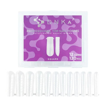 DNKa Tip per estensione unghie SQUARE, 120 pz.