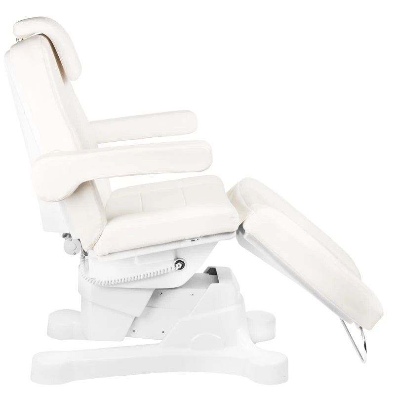 Beauty bed-couche 207A, 4 motors, white / ivory