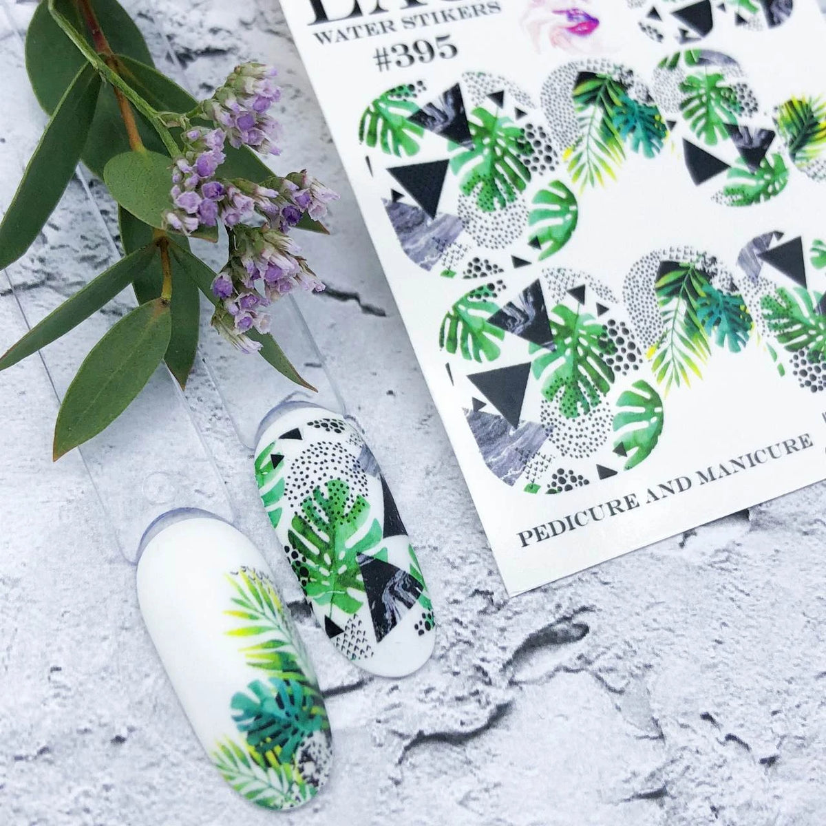 LAQUE Nail art slaideri #395