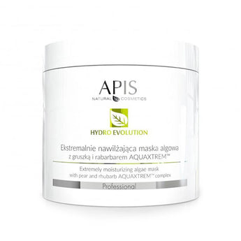 APIS Hydro Evolution Ļoti mitrinoša alģu maska ar bumbieru un rabarberu, AQUAXTREM™, 250g